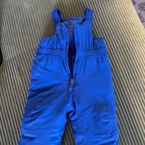 Snow Pants LL Bean | 12-18 mo baby Toddler | Blue Warm Snow Pants Overalls